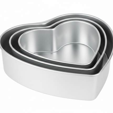 Aluminum Heart Cake Tin