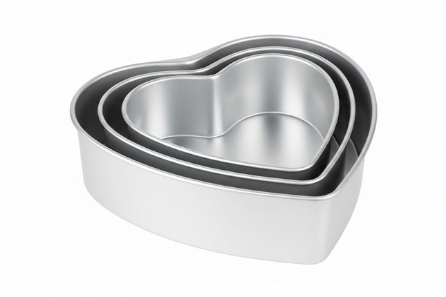 Aluminum Heart Cake Tin
