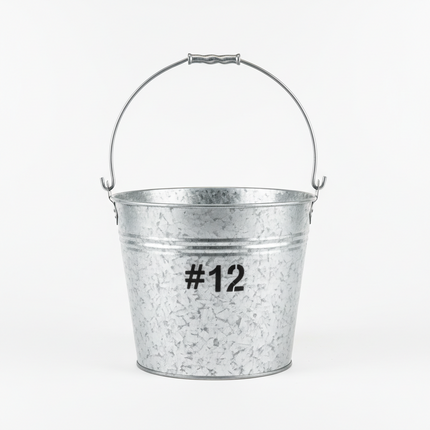 Galvanised Bucket #12