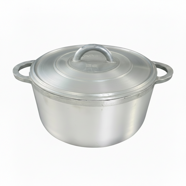 Aluminum Cast Pot W/Lid 42cm