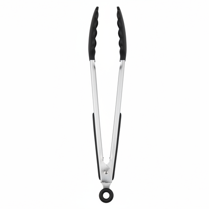 Tong 9" Rubber Handle