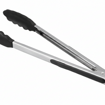 Tong 9" Rubber Handle