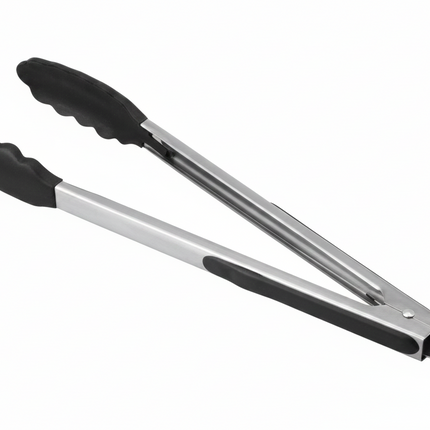 Tong 9" Rubber Handle