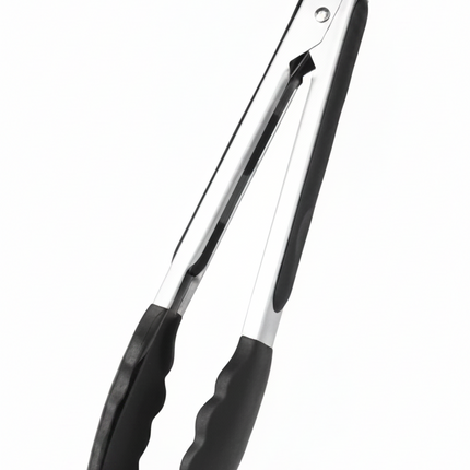 Tong 10" Rubber Handle
