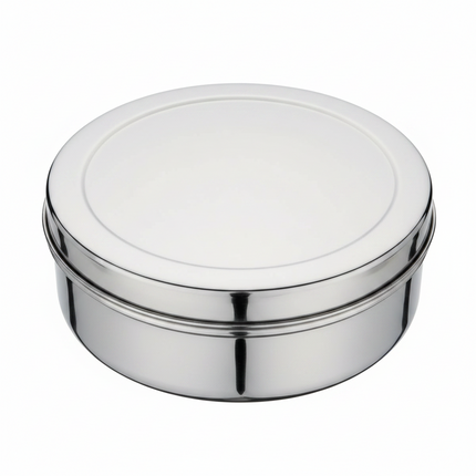 Container Puri 9" Stainless Steel