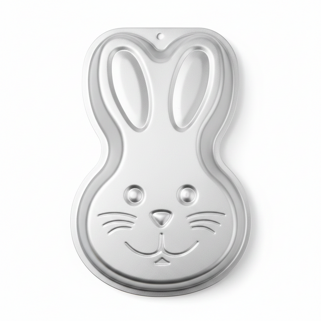 Aluminum Rabbit Face Cake Tin