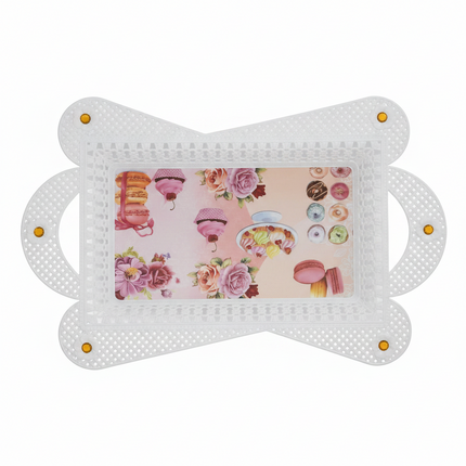Fancy Plastic Tray 53x34cm
