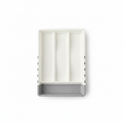 Cutlery Tray Grey & White