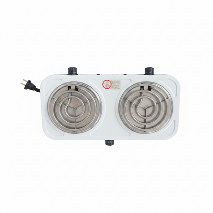 Double Burner Electric Coil Stove