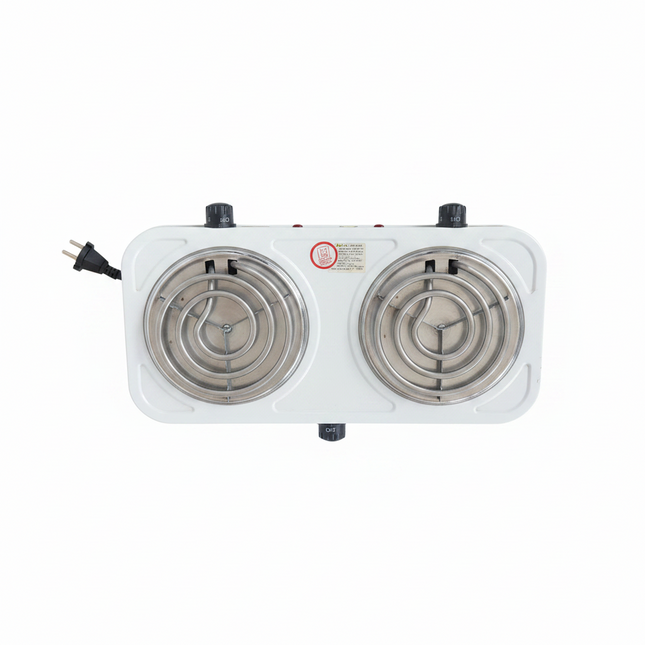 Double Burner Electric Coil Stove