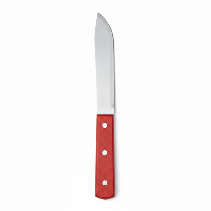 Wooden Handle Kitchen Knife — 6", 7" & 8"