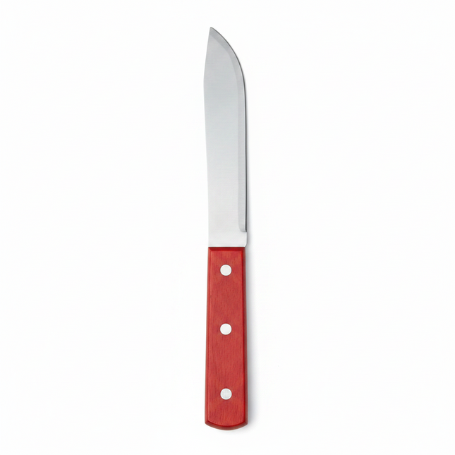 Wooden Handle Kitchen Knife — 6", 7" & 8"