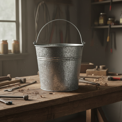Galvanised Bucket #12