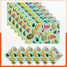 Placemat with coasters